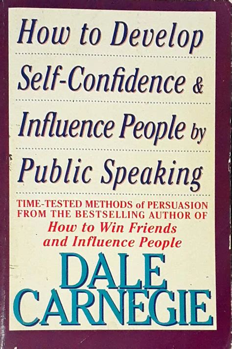 How to Develop Self-Confidence & Influence People by Public Speaking ...