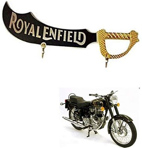 Reshma-E-Shop Sword Logo Front Mudguard for Royal Enfield : Amazon.in ...