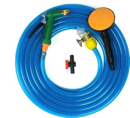 SUNICE 15 METER BRAIDED BLUE HOSE PIPE (DIAMETER: 14mm, 1/2' Inch ...