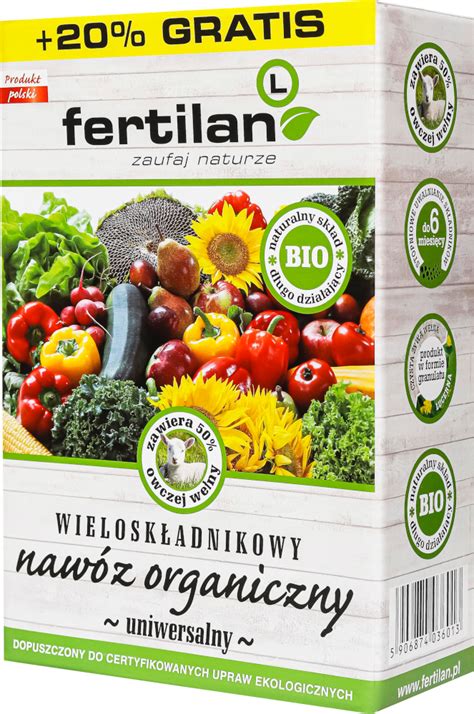 Nawóz Organiczny Fertilan Uniwersalny 1,2 kg Sklep Kasia In The Garden