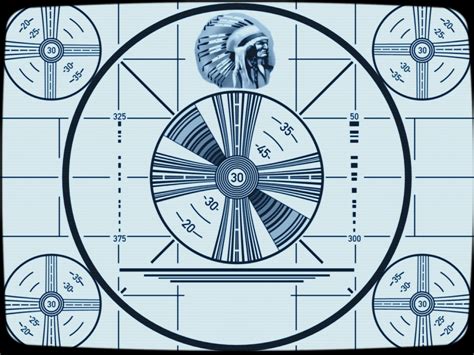 Fallout Indian-Head Test Pattern HD Wallpaper