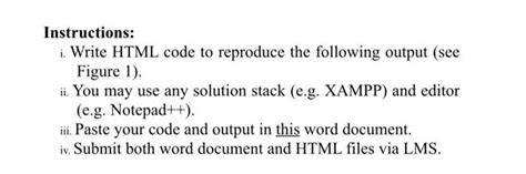 Image result for HTML Instructions Inside of Code