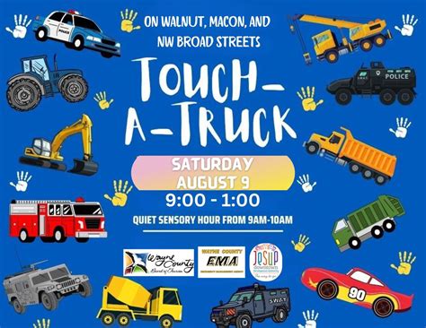 2025 Touch-a-Truck, 176 NW Broad St., Jesup, GA, United States, Georgia ...