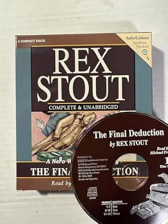 The Final Deduction: A Nero Wolfe Mystery : Prichard, Michael, Prichard ...