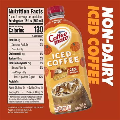 Nestle Coffee Mate Iced Coffee - Pumpkin Spice - Shop Coffee at H-E-B