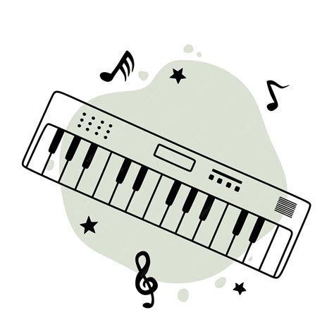 Image result for Music Keyboard Drawing