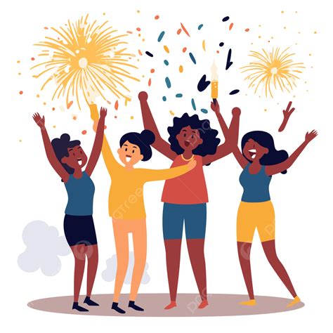 Celebration Clip Art Animated Birthday Party Hat Cartoon Colored