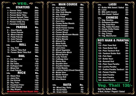 Menu at Ghar ki Roti - Casual dining, Mumbai