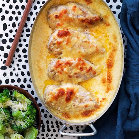 krämig kyckling recept
