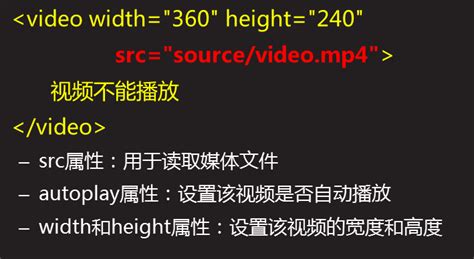 Html5之高级-4 HTML5视频处理(H5中播放视频、编程实现视频播放器)_51CTO博客_HTML5视频播放