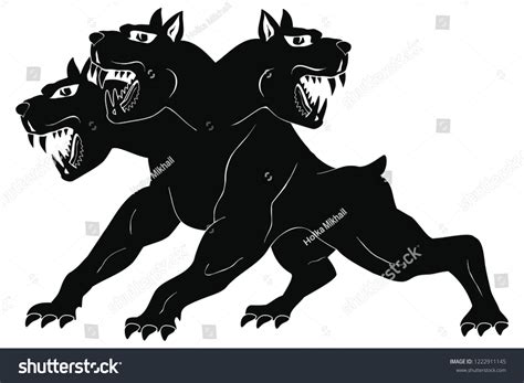 Three Headed Dog Cerberus Greek Mythology