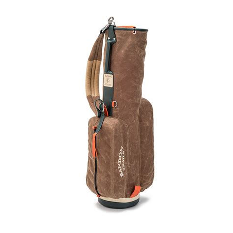 New Waxed Canvas Golf Bag- Bandon Trails - BandonDunesGolfShop.com