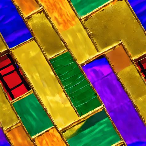 Stained Glass Rainbow Pattern · Creative Fabrica