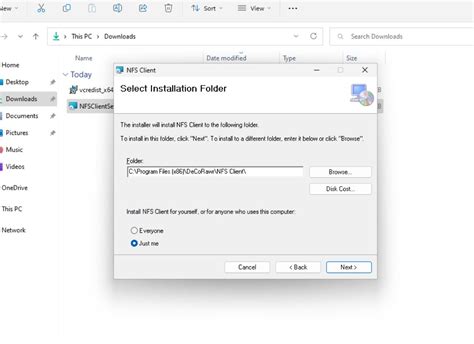 Image result for NFS Windows 11 Client