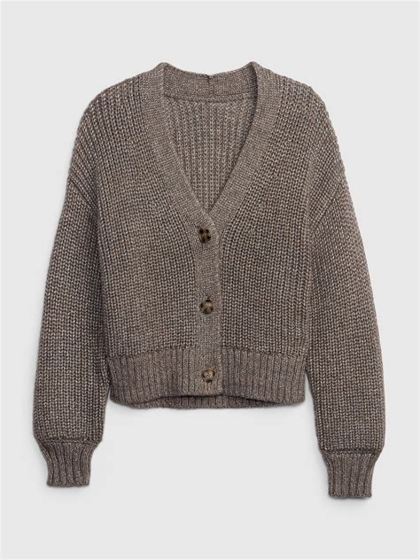 Chunky V-Neck Cardigan | Gap