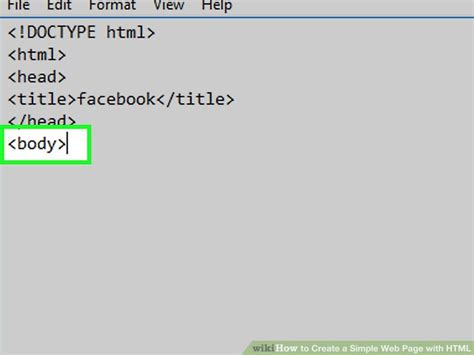Image result for HTML Simple Information Page Code