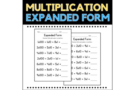 Image result for Multiplication Expanded Form Worksheets