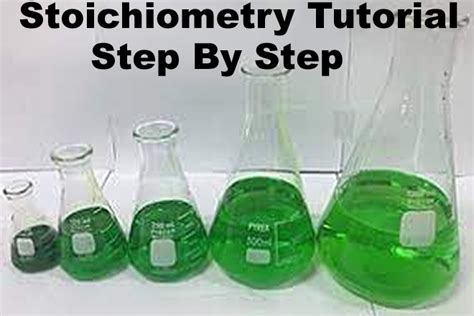 Solution Stoichiometry Tutorial 的图像结果