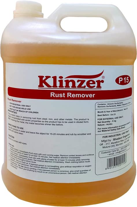 WD-40 Specialist Rust Remover Soak - Fast Acting Rust Dissolver. 1 ...