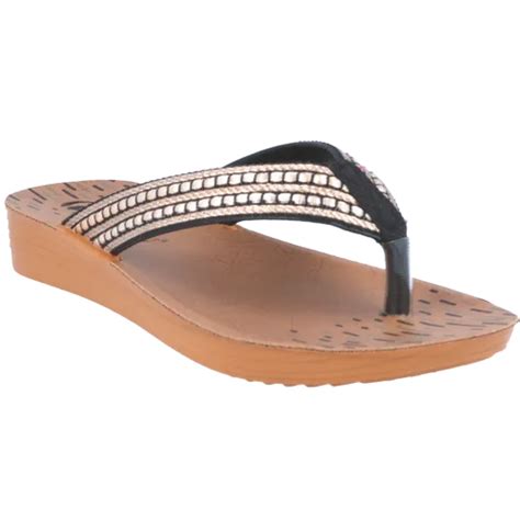Girls Slippers - 0125 Black and Red Girls Slipper Manufacturer from Surat