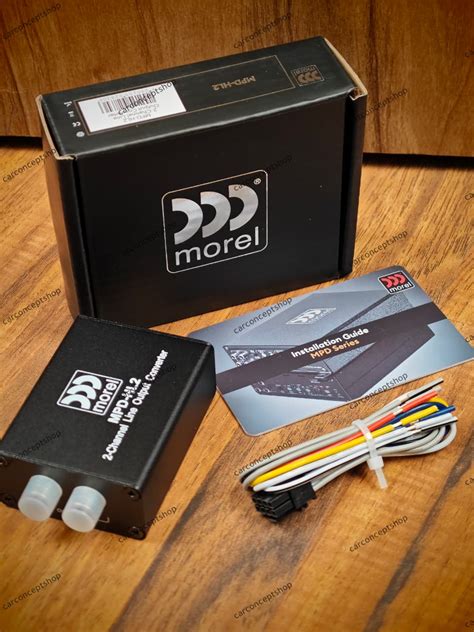 Morel MPD-HL2 Hi-Low Converter (2 Channel) – Car Concepts Shop