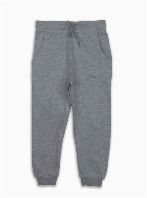 Boys Fleece Grey Melange Jogger – Shopforshops