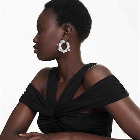 Hoop Earrings for Women and Men | Swarovski