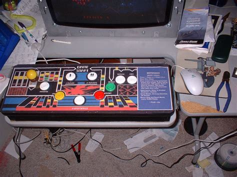 Image result for Defender Arcade Control Panel
