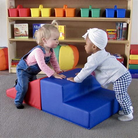 FDP-12365-BLRD SoftScape Playtime Step and Slide Climber for Infants ...