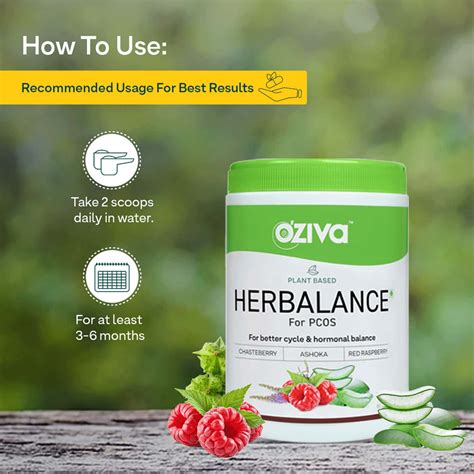 Buy OZIVA PLANT BASED HERBALANCE PCOS(250GM) Online & Get Upto 60% OFF ...
