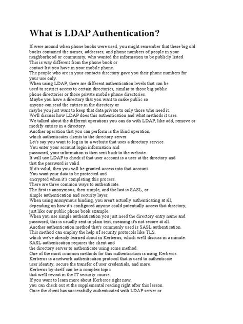 Image result for LDAP Authentication