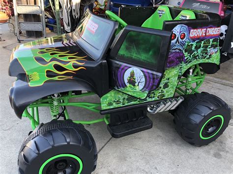 Power Wheels Grave Digger Wheels at Albert Jarman blog