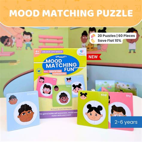 Buy Mood Identification Puzzle | 3 Piece Puzzle – Emomee