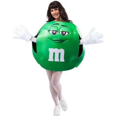 Green M&M Costume for Adults | Party Expert