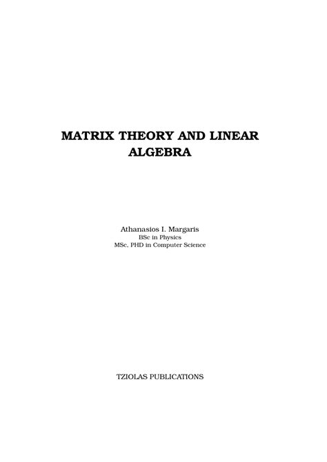 Image result for Matrix Math Books