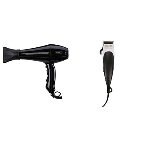 Wahl 5439-024 Super Dry Professional Styling Hair Dryer, Black & Wahl ...