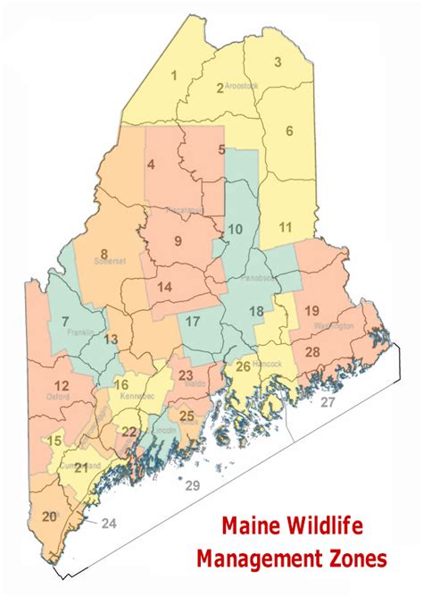 Navigating The Maine Hunting Landscape: A Comprehensive Guide To Zones ...