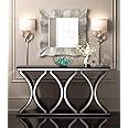 VENETIAN IMAGE Unique Modern Wood Mirror Finish with Vibrant Design ...
