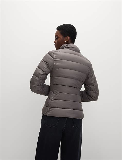Buy Feather & Down Quilted Packaway Puffer Jacket at Marks & Spencer