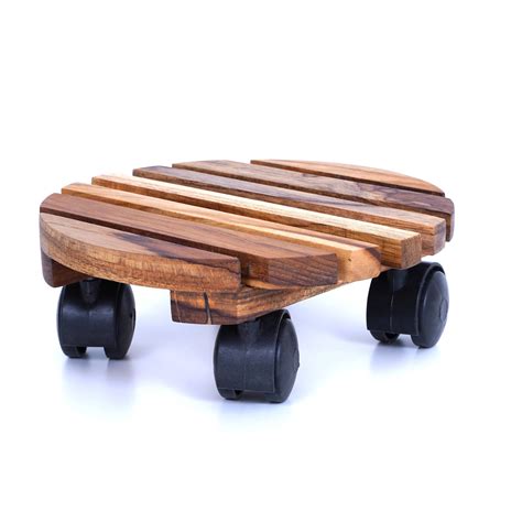 Wooden Pot Trolley – Tooba Furniture Factory