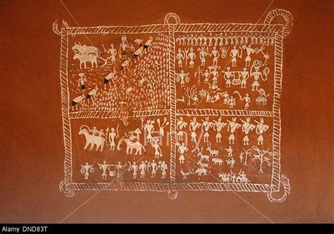 Saora Tribe: Wall Painting Indigenous Artists of Eastern India