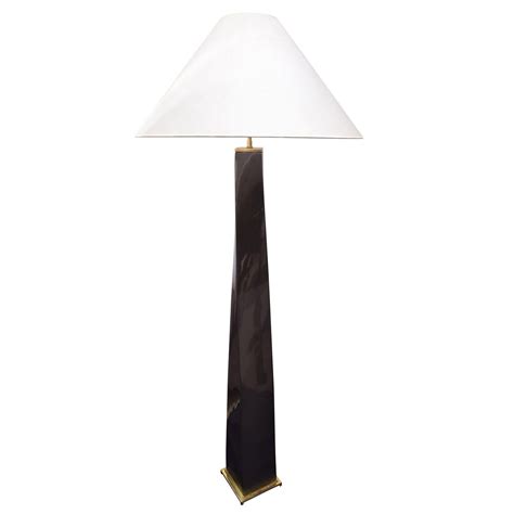 Karl Springer Floor Lamp, 1970s at 1stDibs