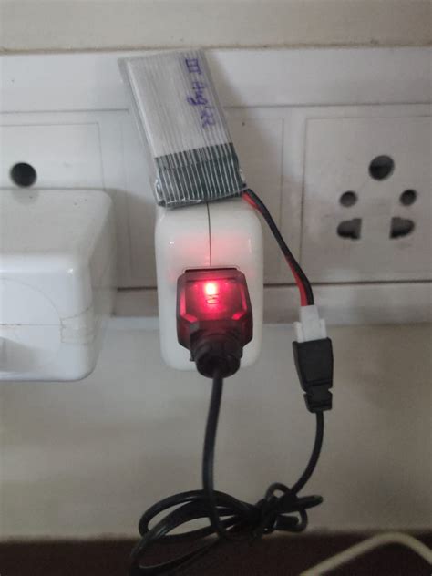 Lipo Battery USB Charger Cable Cord with Led Indicator for 3.7V - RC ...