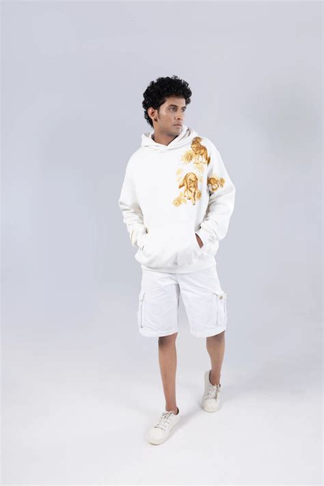 White Hoodie - Lone Howl – OFF SINNERS