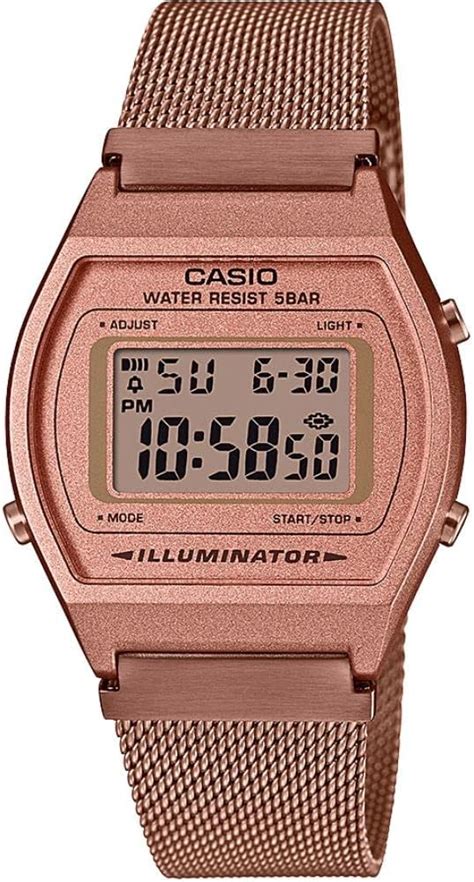 Casio Vintage A500WA-1DF Black Digital Dial Silver Stainless Steel Band ...