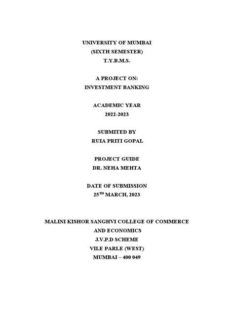 Image result for Project File Page Format