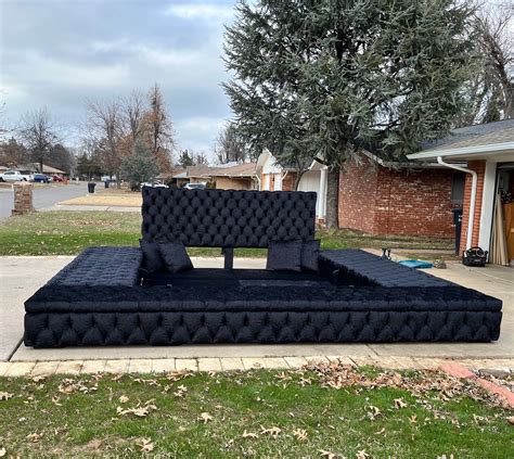 Tufted bed frame diy – Artofit