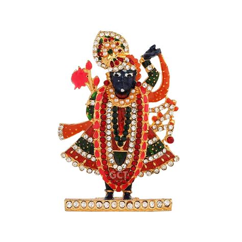 Buy GCT Lord Shrinath Ji Idol | Lord Shreenath Ji Idol (B-196) Black ...