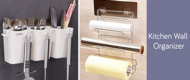 Kitchen Wall Organizers | Kitchen Tissue & Towel Holders | HOKIPO ...