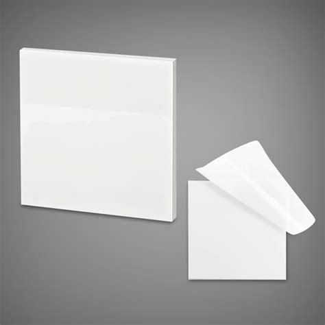 Transparent Sticky Note Pad, 100 Sheets Self-Sticky Note Pads, 3x3 Inch ...